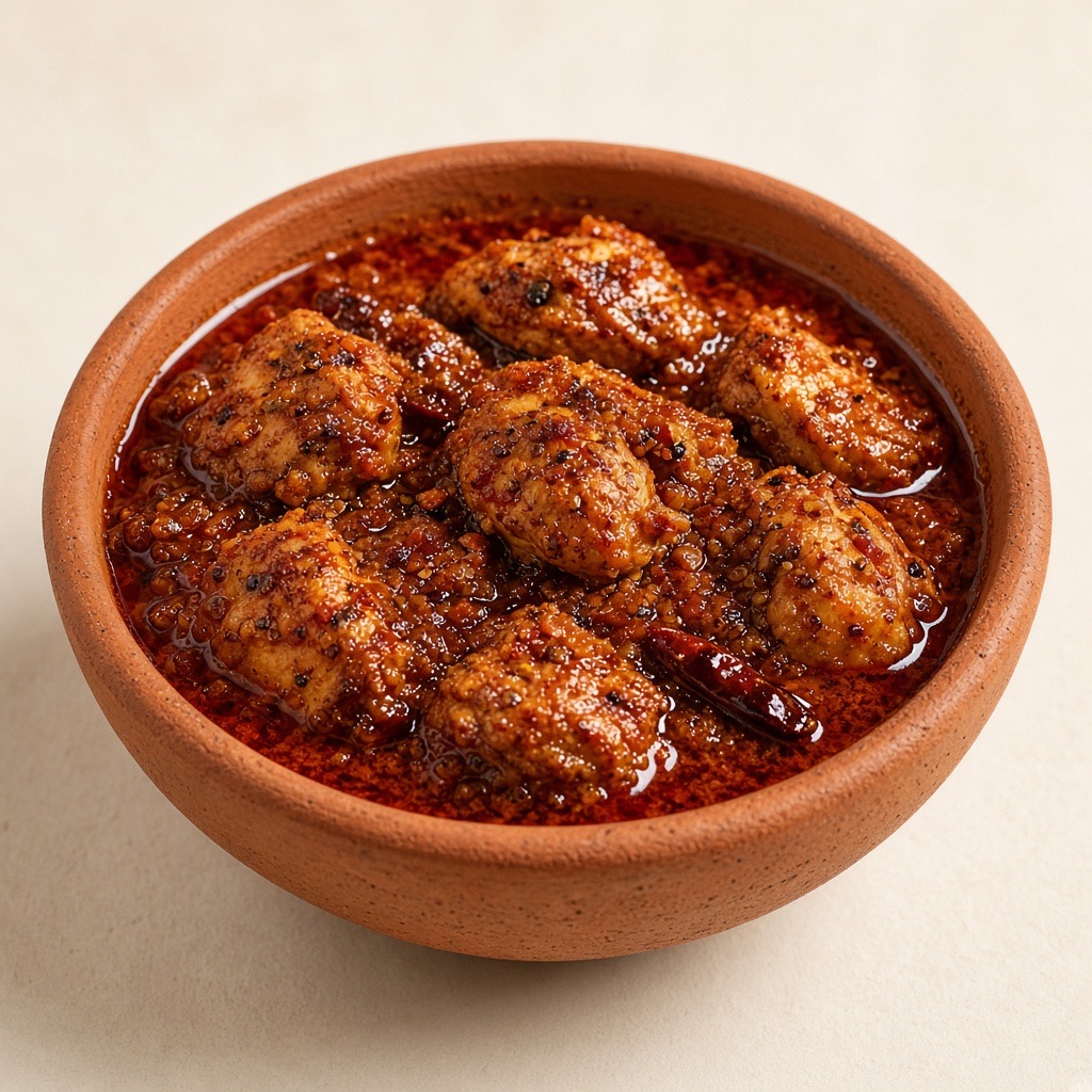 Chicken Boneless Pickle, చికెన్ బోన్లెస్ పచ్చడి