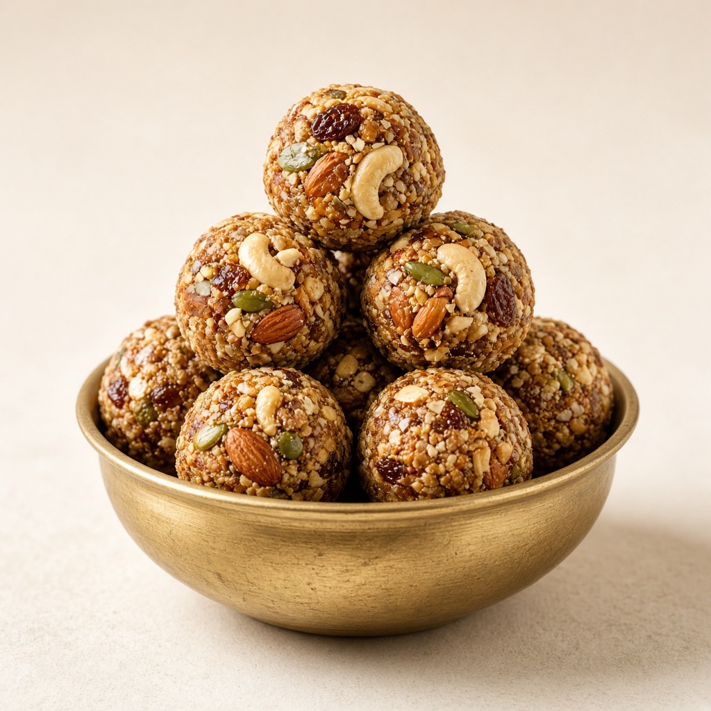 Dry Fruit Laddu, డ్రై ఫ్రూట్ లడ్డు